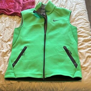 Nike Bright Green Vest with Black Accents